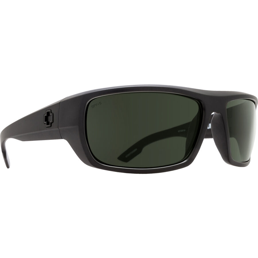 Spy Optics Bounty ANSI Z87.1 Sunglasses – Black Frame / HD+ Gray Green Lens – NEW With Tags